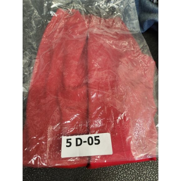 Reformation Harlyn Knit Dress Size Small Midi Leg Slit Cap Sleeve Red Open Back - Picture 13 of 13